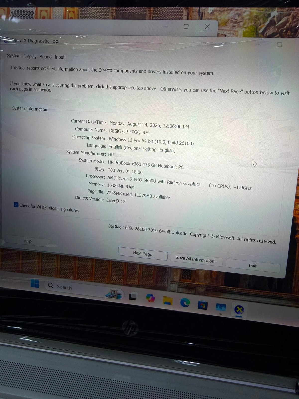 HP ProBook x360 435 G8 Convertible - AMD Ryzen 7 PRO 5850U - 16GB RAM